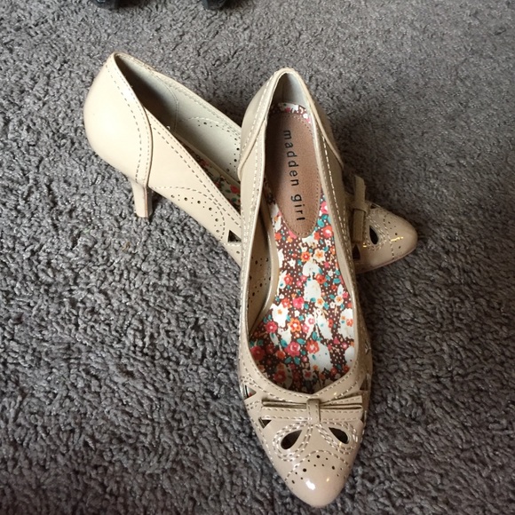 Madden Girl Shoes - Madden Girl tan heels