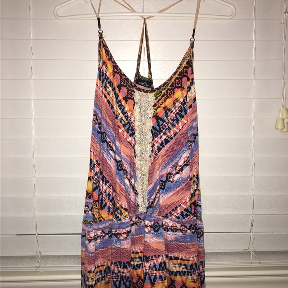 Tribal print tank