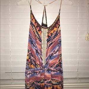 Tribal print tank