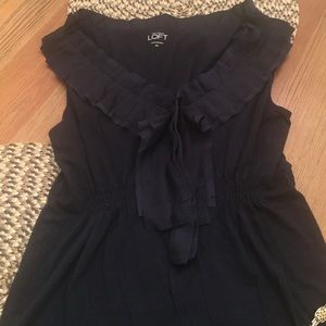 Anne Taylor Loft Ruffle Shirt.