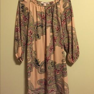 Boho 3/4 sleeve dress