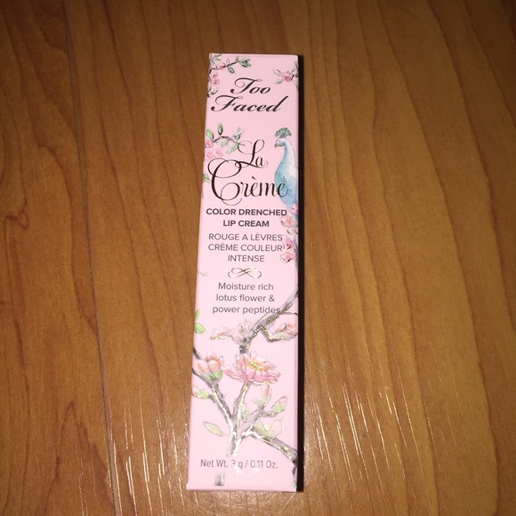 Too Faced Lip Cream brand new