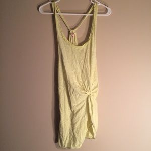 Victoria's Secret Yellow Beach Coverup