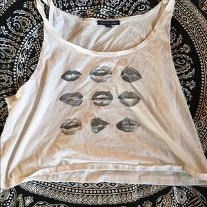 Lips Crop Top