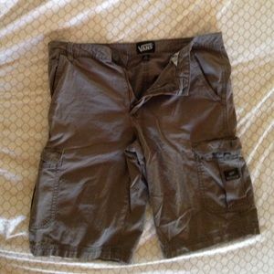 Men's Vans Cargo Shorts - size 32 (grey)