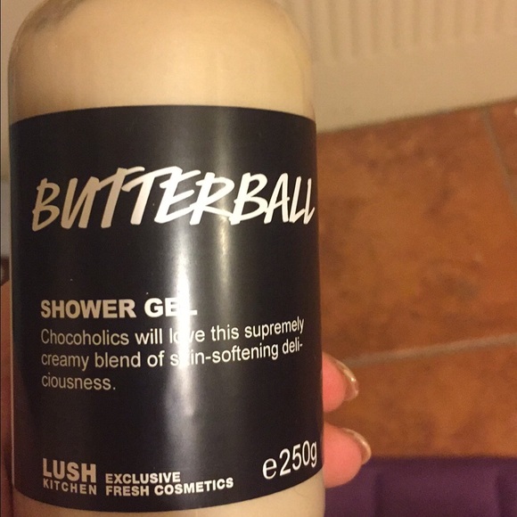 Butterball shower gel