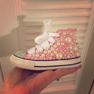 Baby converse all star shoes :)
