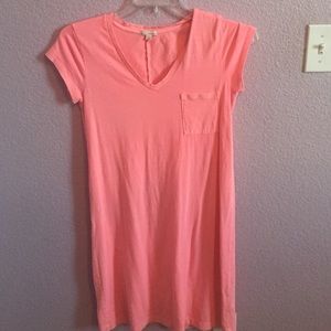 Gap brand pink tshirt dress