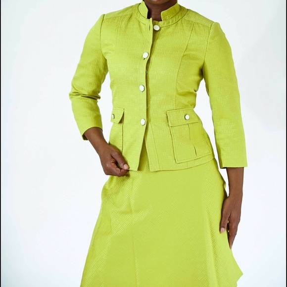 Calvin Klein Green Suit