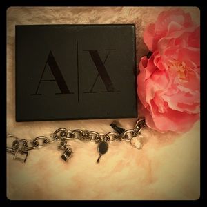 Armani Exchange charm bracelet