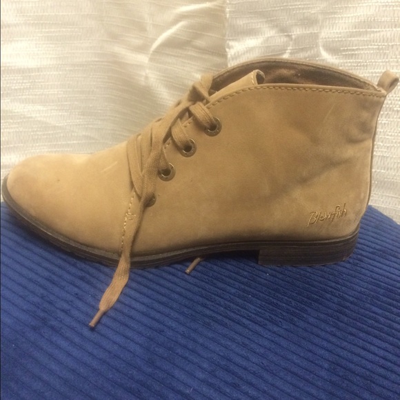 Blowfish tan booties