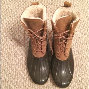 Sperry Topsider for J. Crew duck boots