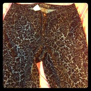 Velvet jeans