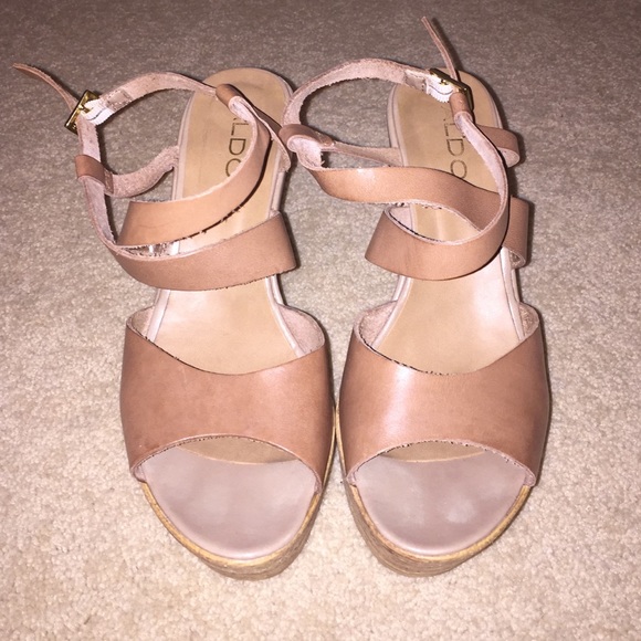 Aldo wedge sandals