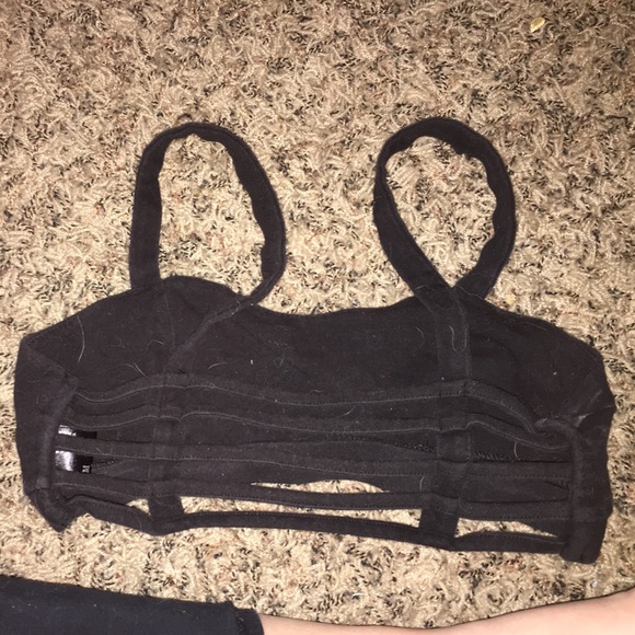 Caged Back Bralette