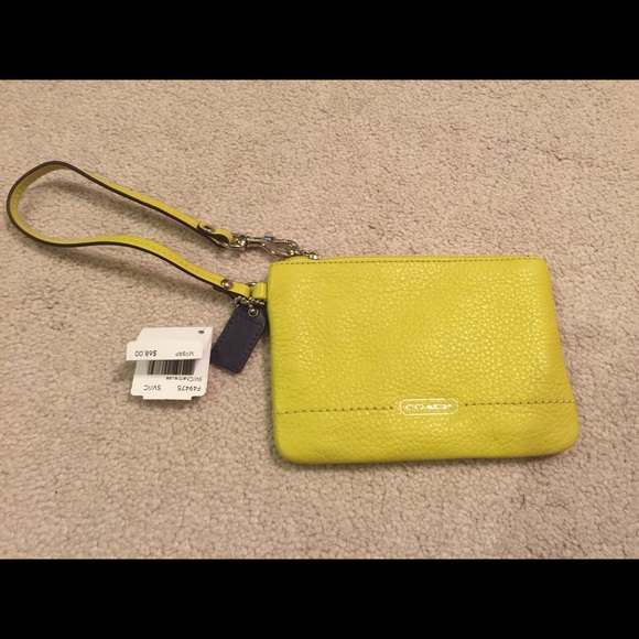 Coach wristlet