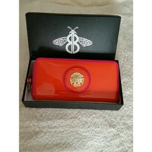 Vinyl Orange & Pink Wallet