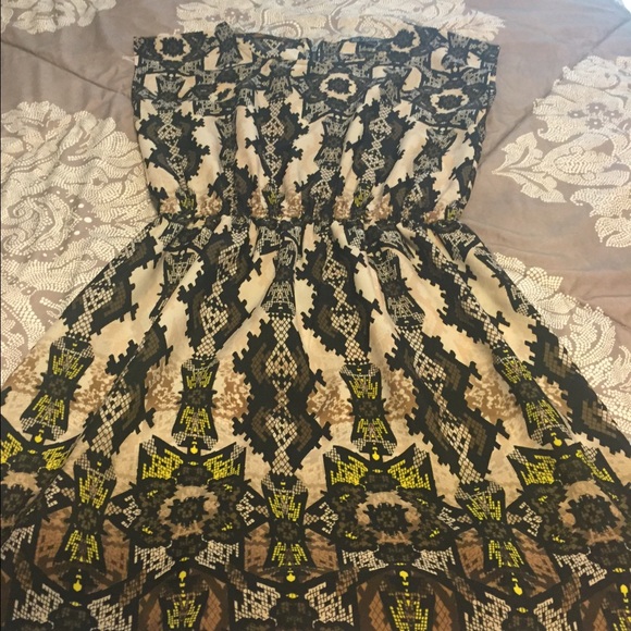 Multi print dress