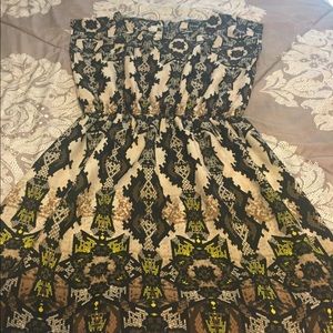 Multi print dress