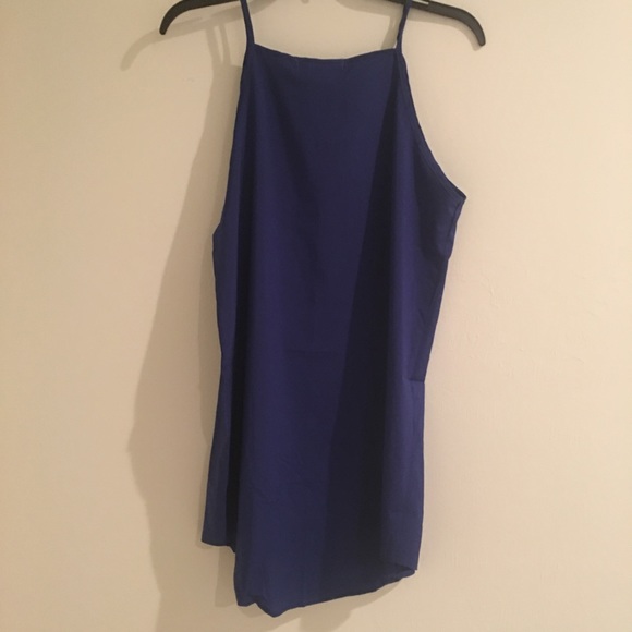 🆑 Cami Mini Slip Dress in Royal Blue - Picture 4 of 4