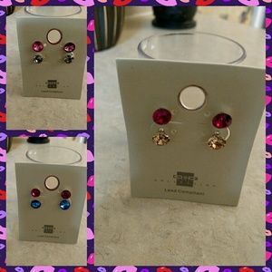 New Set of 3 Earrings Set