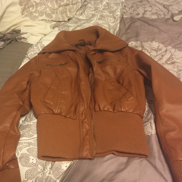 Cognac colored jacket - Picture 1 of 1