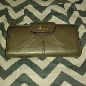 Gold Coach Wallet