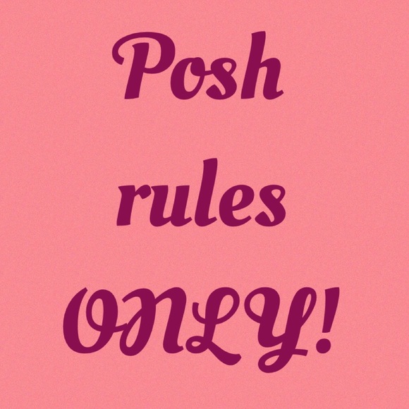Posh compliant closet here...
