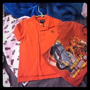 Three Toddler Boy Tops