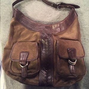 Colehaan swede bag