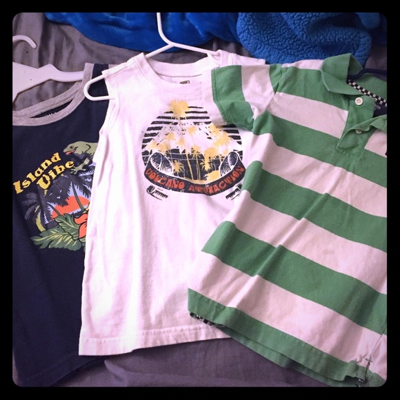 Three Toddler Boy Tops