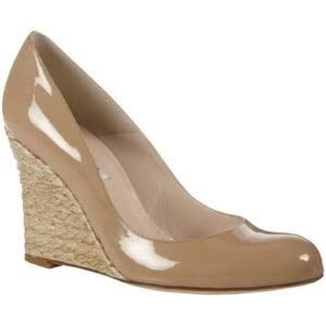 LK Bennett Maddox Wedge Taupe 37