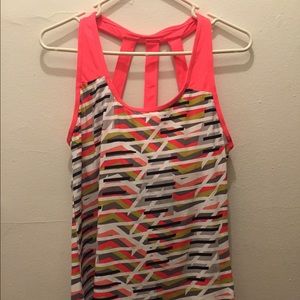 NEVER WORN! Fabletics multicolored workout tank