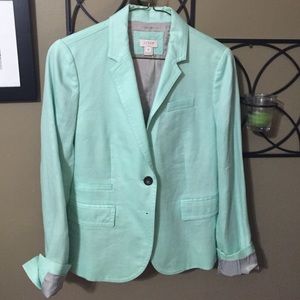 J. Crew linen blazer