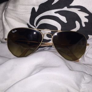 ray-ban 58mm aviators