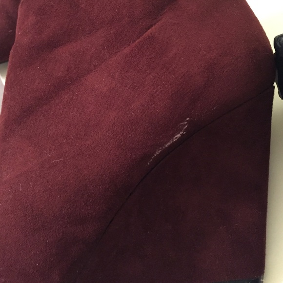 Maroon booties - Picture 3 of 4