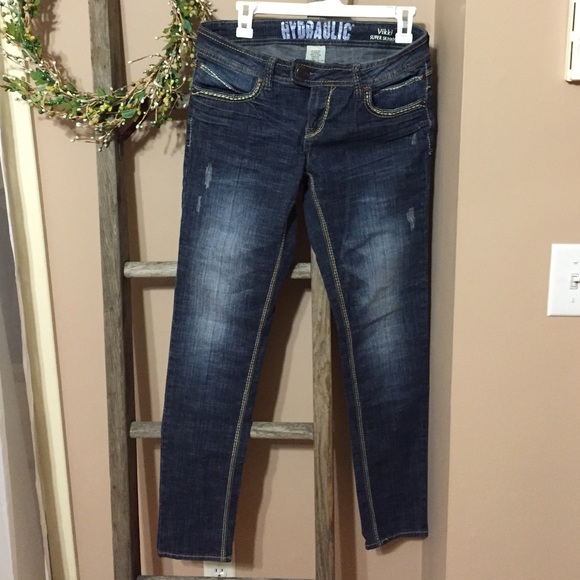 Hydraulic Skinny Jeans