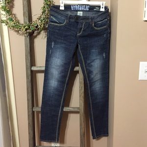Hydraulic Skinny Jeans