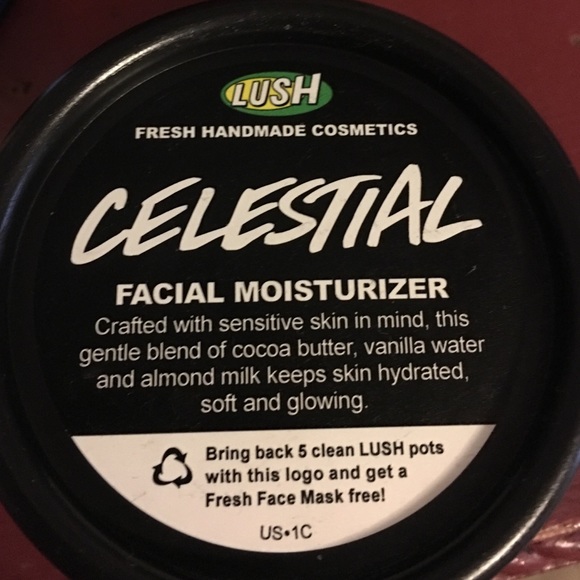 LUSH Celestial facial moisturizer