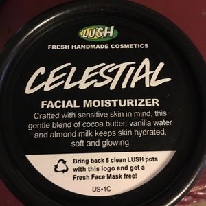 LUSH Celestial facial moisturizer