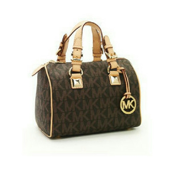 1 day sale Michael Kors Grayson Brown Satchel