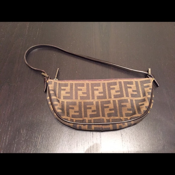 Fendi Zucca small pouch.