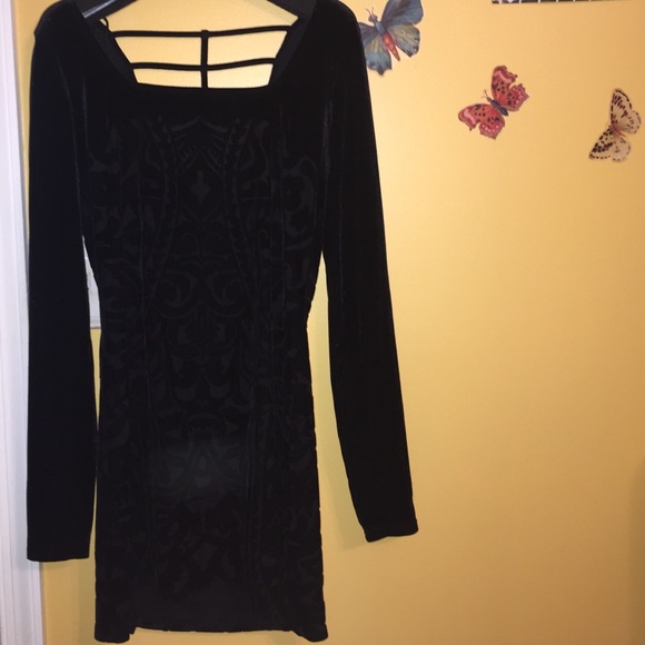 Free people black dress!