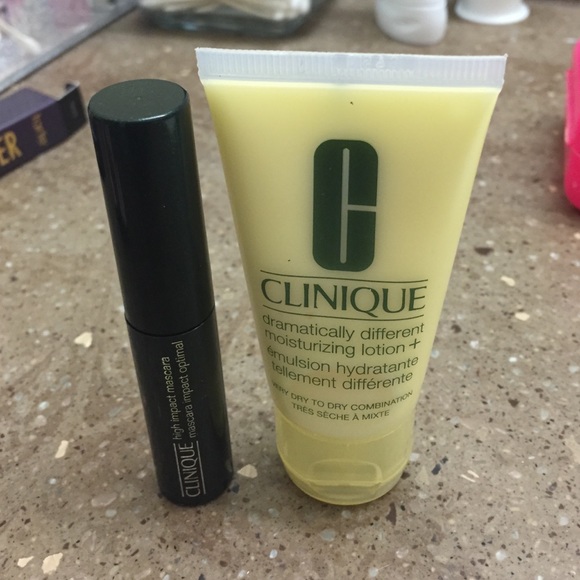 CLINIQUE mascara and lotion bundle 😻