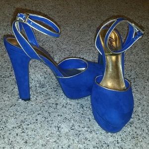 Candie's Cobalt Blue Shoes