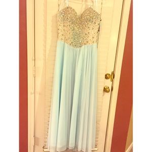 Beautiful Terani couture prom dress