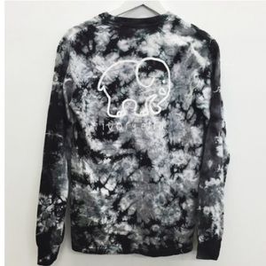 Ivory Ella Black Tie Dye T-shirt