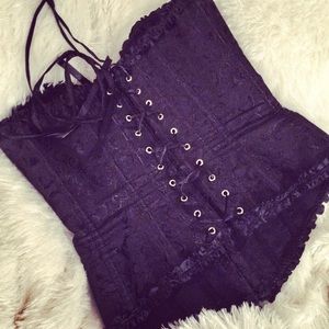 Brocade Corset 🖤 Halloween