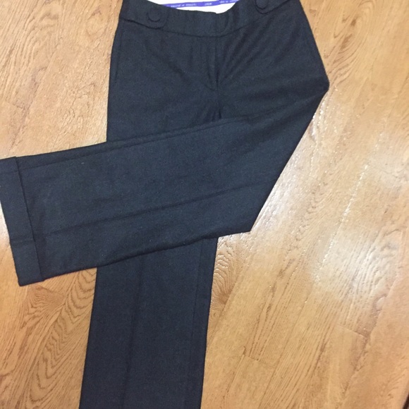 Jcrew 100% wool dress pants - dark grey