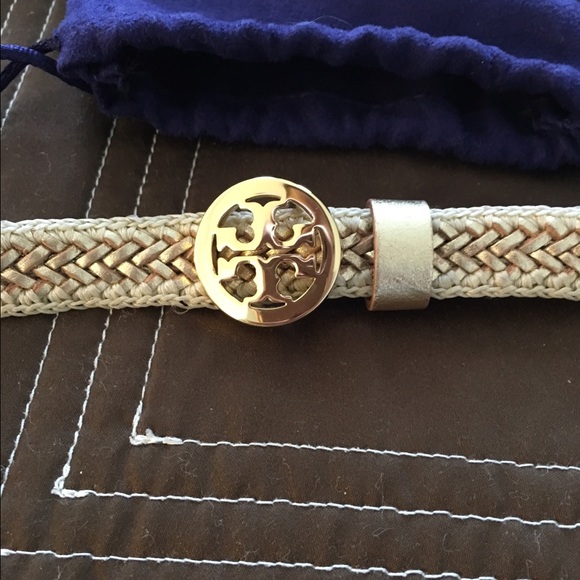 Authentic Tory Burch Gold Belt - Picture 2 of 4